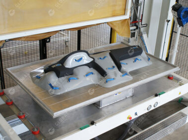 Car dashboard wrapping