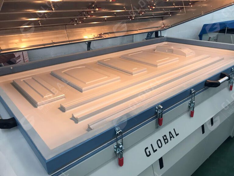 Thermoforming kitchen cabinets