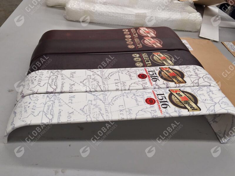 Solid surface sublimation and thermoforming