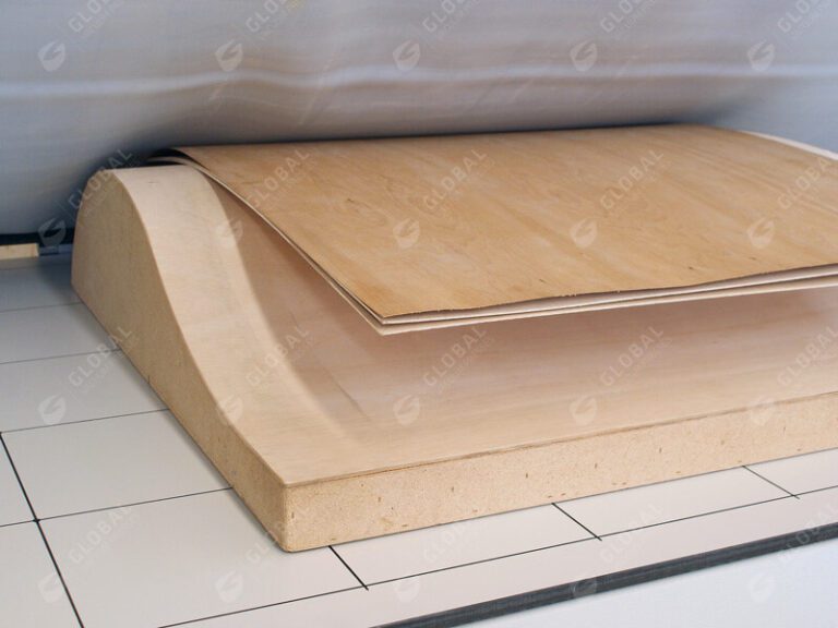 Bending laminating veneering