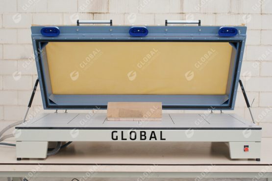 Benchtop vacuum press