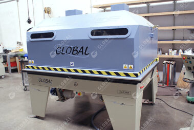 Car dashboard vacuum press