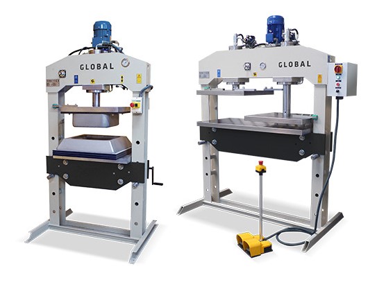 Industrial hydraulic press