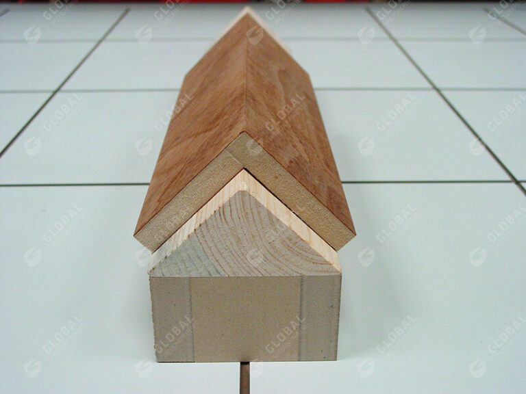 Wood profile veneering