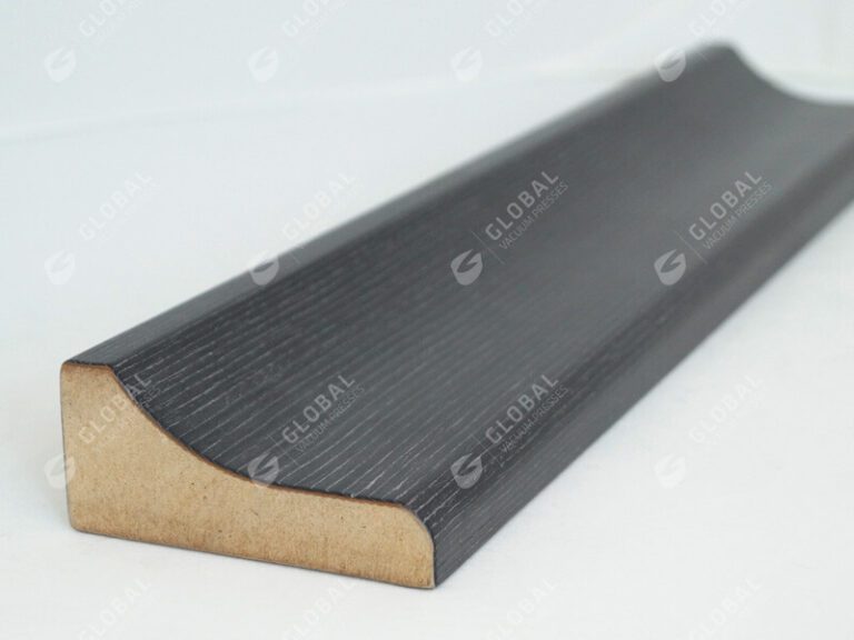 Wood profile veneering