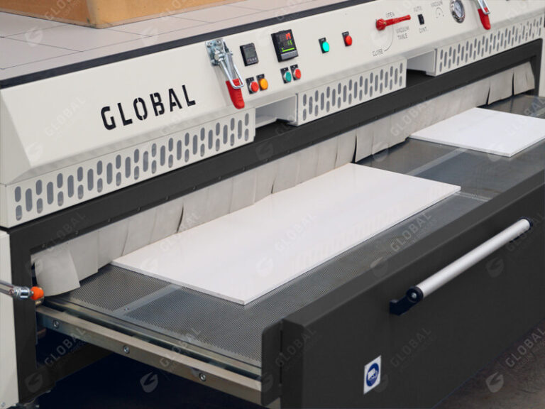 Solid surface preheating oven