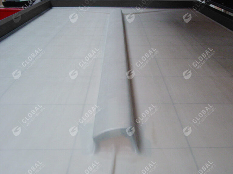 Wood profile veneering